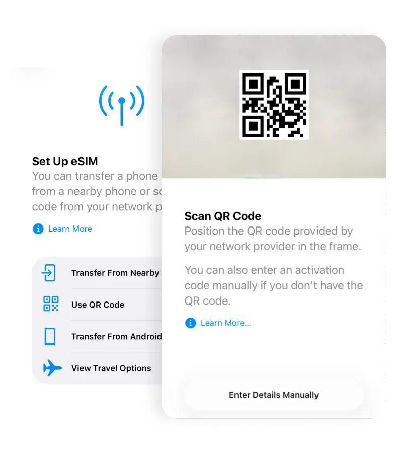 Scan the QR code